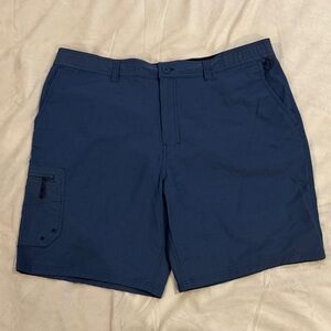 Men's Navy Blue Realtree Fishing Shorts